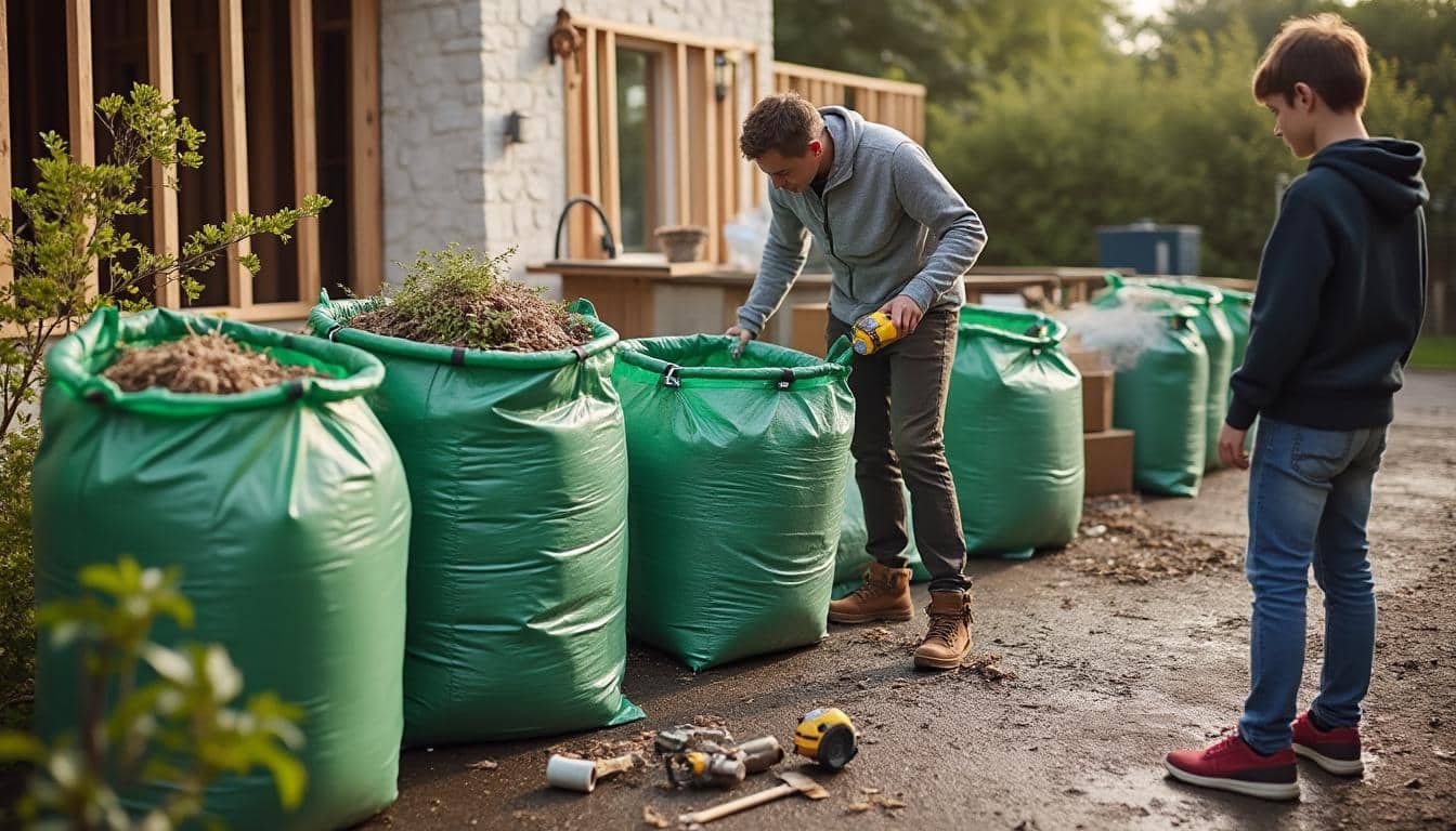Illustration: Choisir la bonne taille et capacité de sac conteneur pour chaque besoin