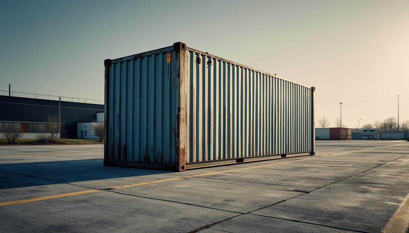 Surface du conteneur 40 pieds : dimensions et usages optimisés