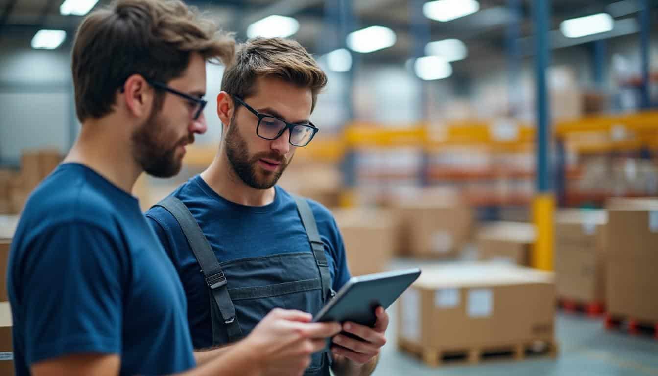 Illustration: Comment les compétences techniques et humaines façonnent le travail d’un agent de service logistique ?