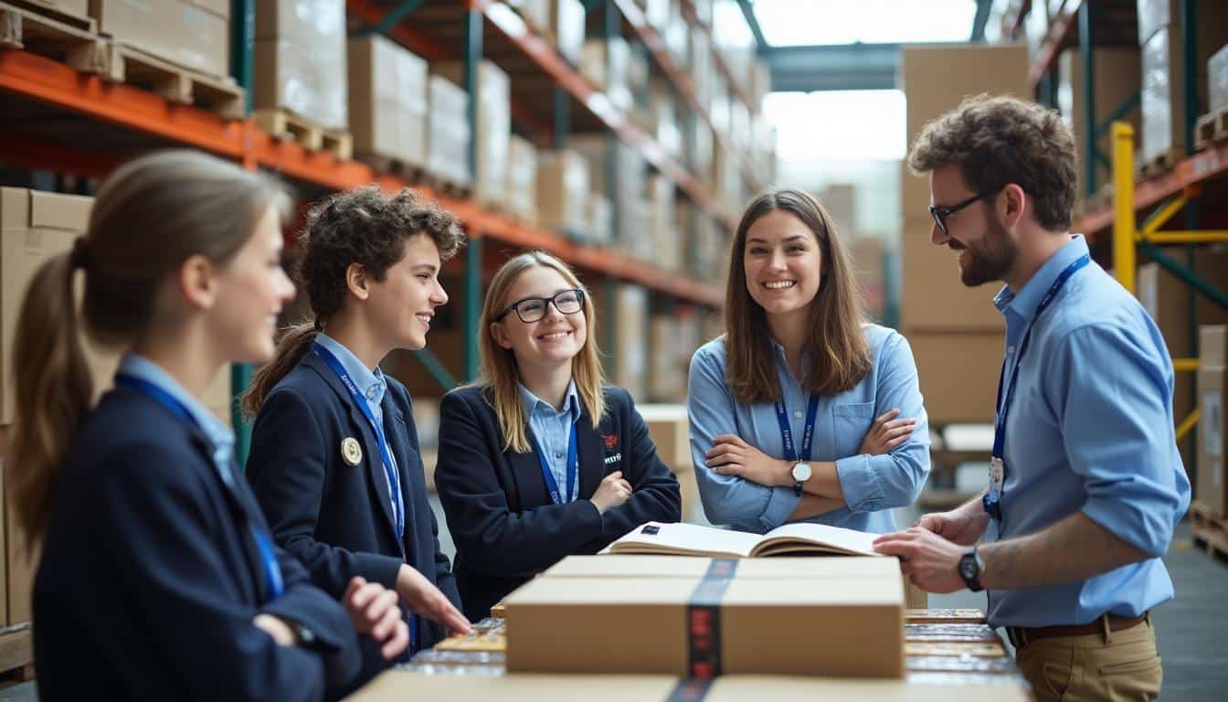 Illustration: Pourquoi choisir une formation en bac professionnel logistique au lycée ?