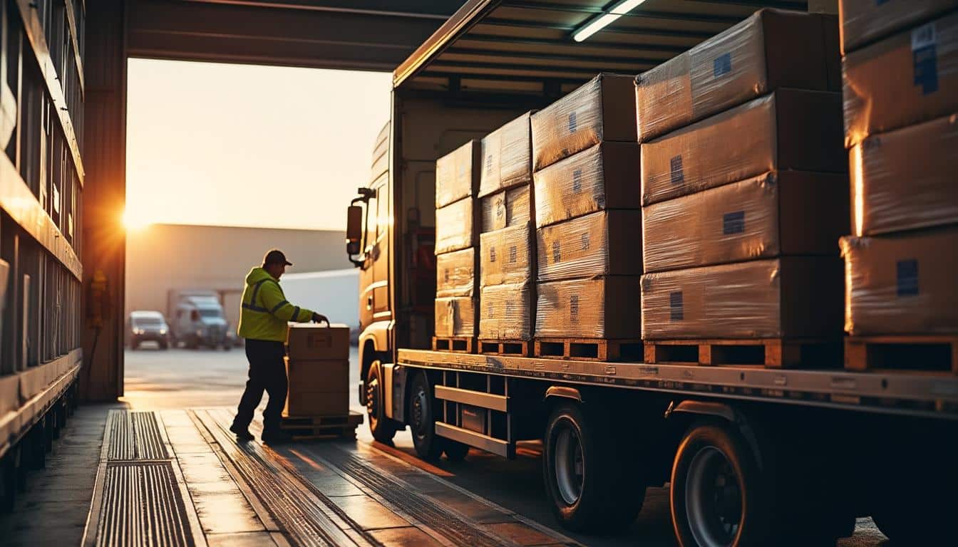 Illustration: Comprendre le fonctionnement du chargement dans la logistique camion