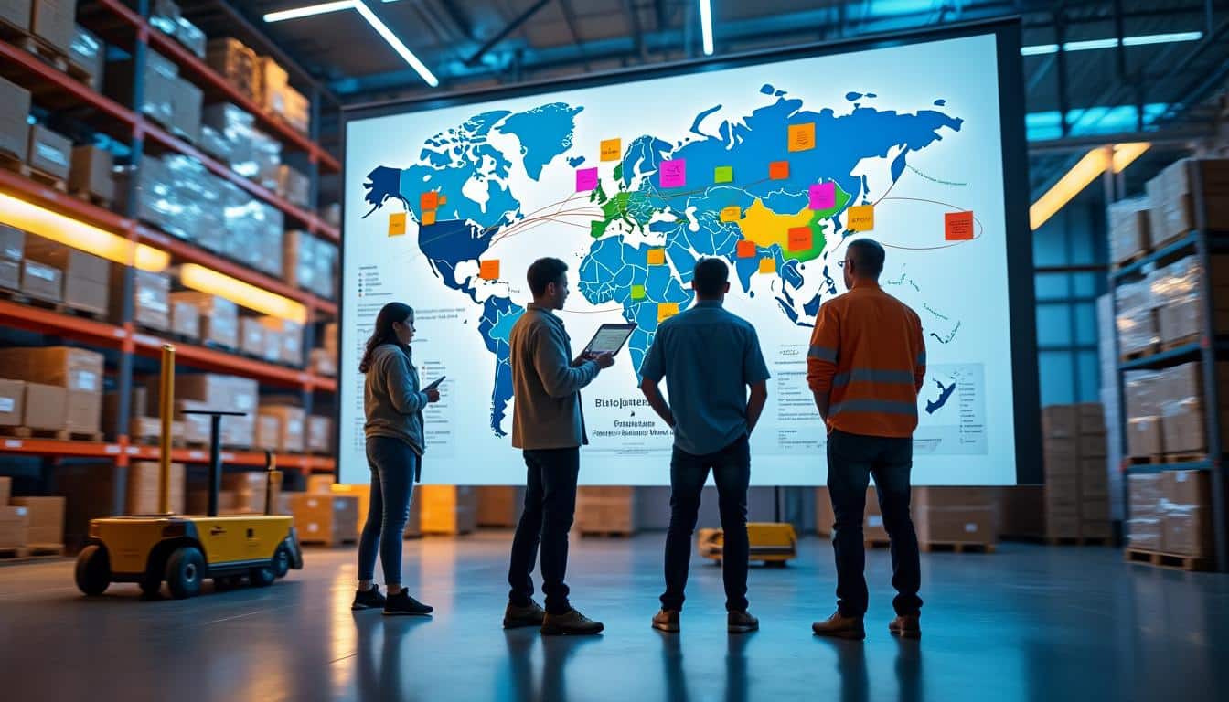 Illustration: Comprendre les bases du design du réseau logistique