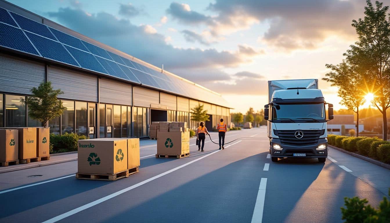 Illustration: Pourquoi le développement durable est-il devenu essentiel dans la logistique moderne ?