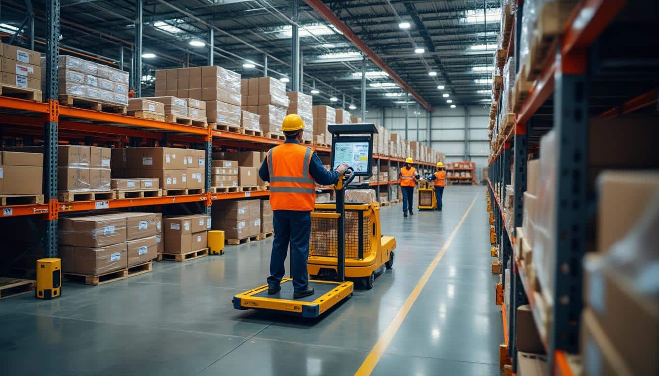 Illustration: Pourquoi les entrepôts logistiques sont-ils essentiels dans la gestion des marchandises ?