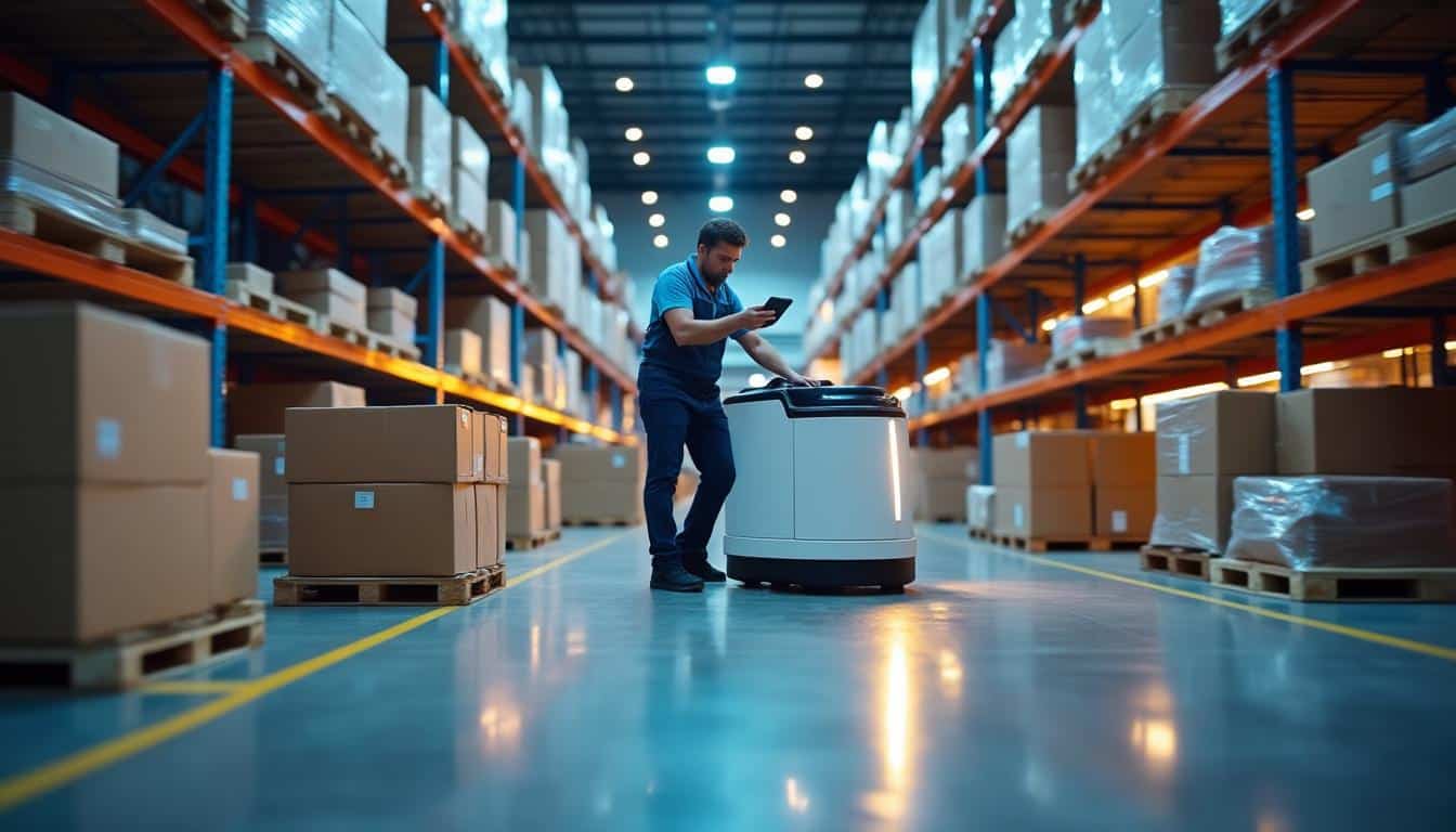 Illustration: Comment l’Internet des objets transforme la gestion logistique au quotidien