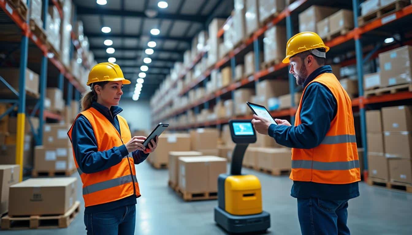 Illustration: Les usages concrets de l’IoT pour optimiser la logistique industrielle