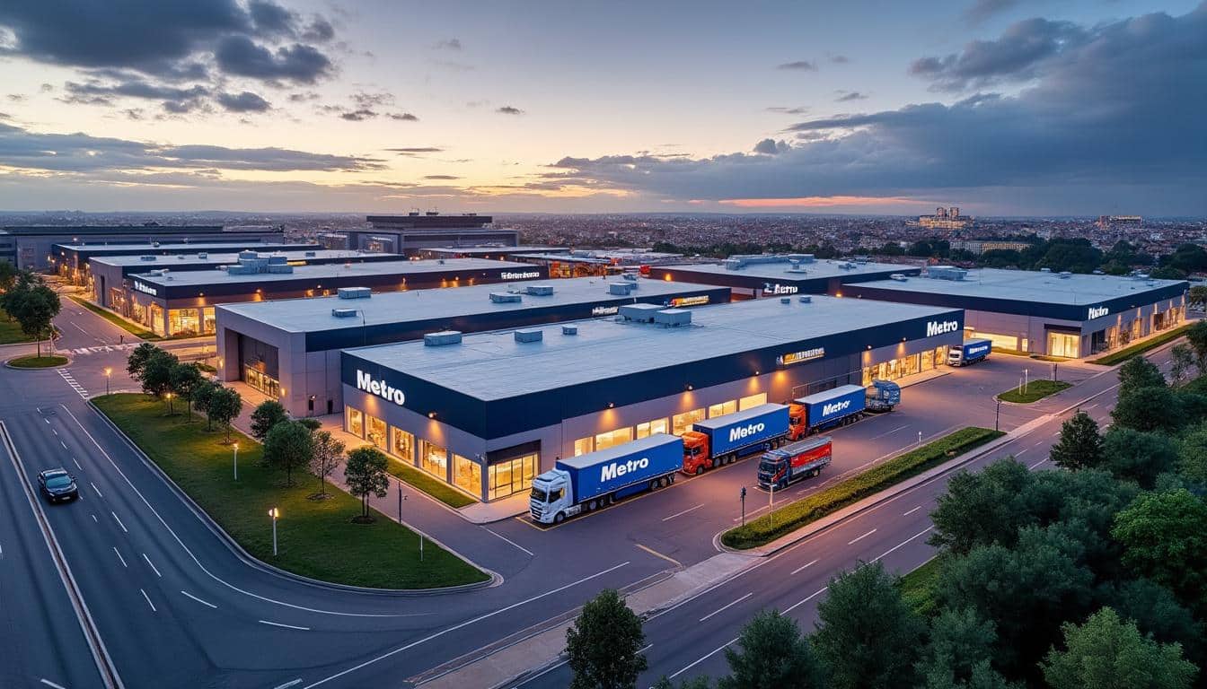 Illustration: Où sont implantées les principales plateformes logistiques de Metro en France et pourquoi ?