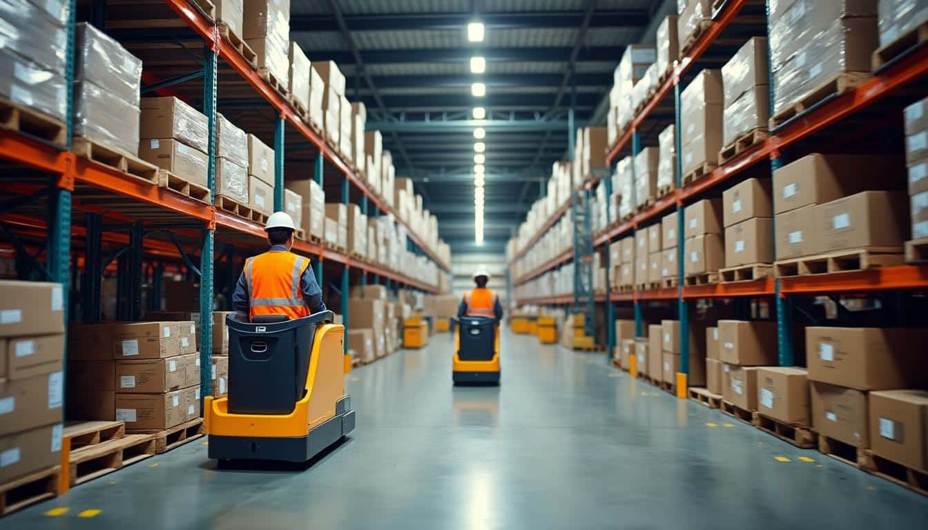 Plateforme logistique de Metro : efficacité et innovation au service des pros