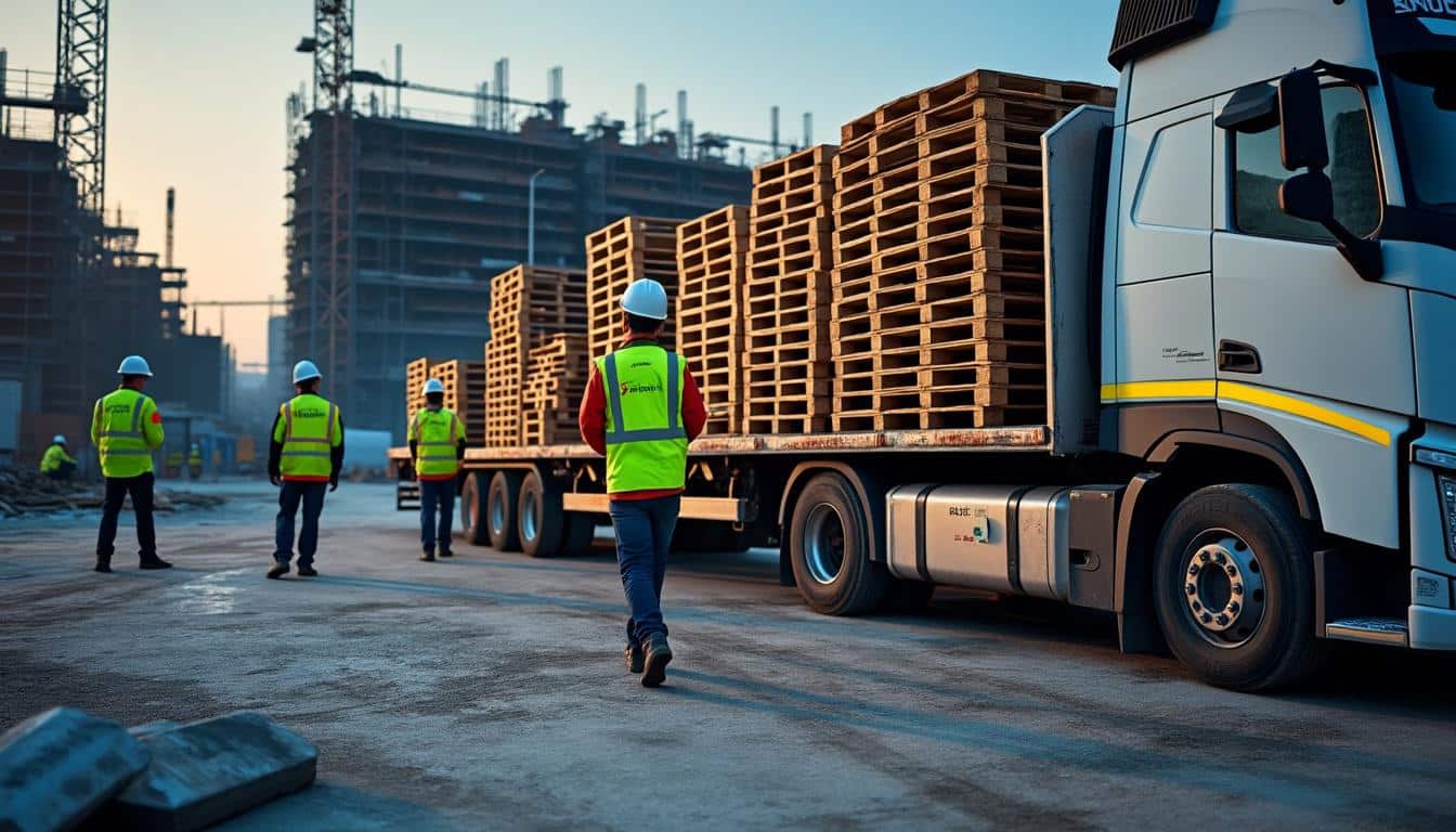 PRB logistique : optimiser la livraison et la sécurité des chantiers