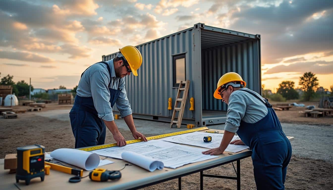 Illustration: Comprendre les bases pour aménager un container maritime