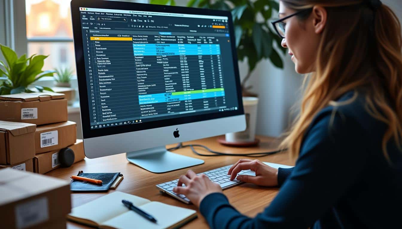 Illustration: Comprendre la gestion des stocks avec un fichier Excel adapté