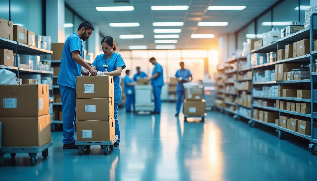 Illustration: Comprendre les fondamentaux de la logistique dans les établissements de santé