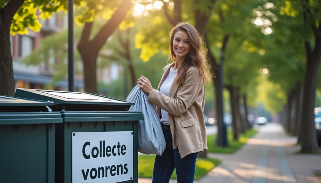 Collecte de vêtements autour de moi : trouver un point proche facilement