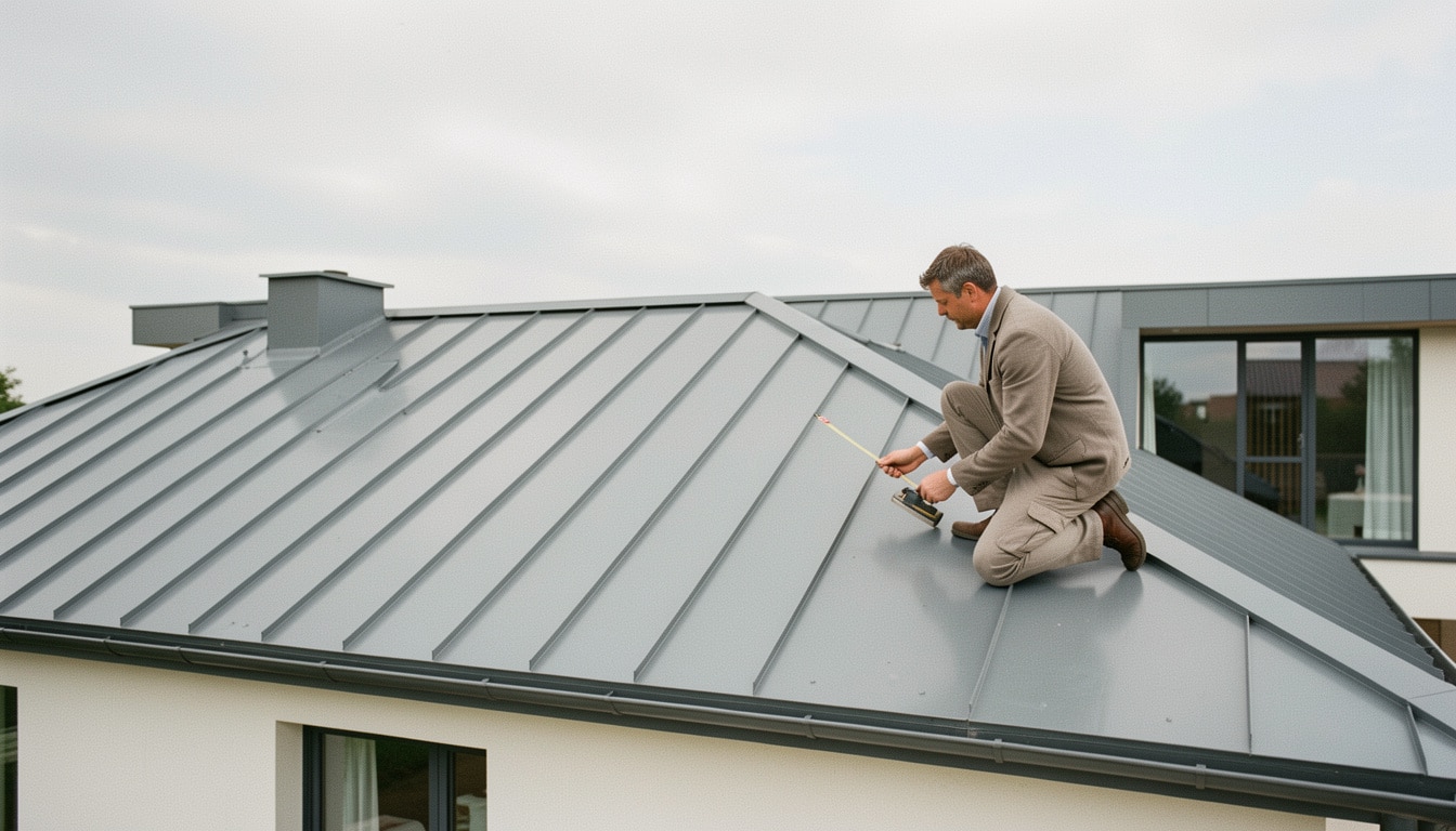 Bac acier effet zinc à joint debout : usages et budget