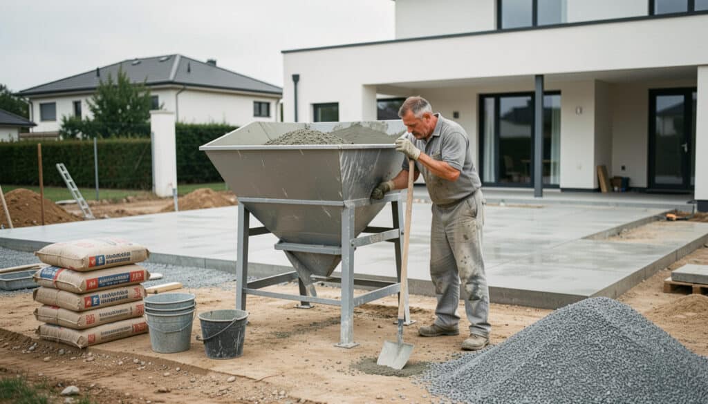 Quel malaxeur à béton choisir selon votre chantier